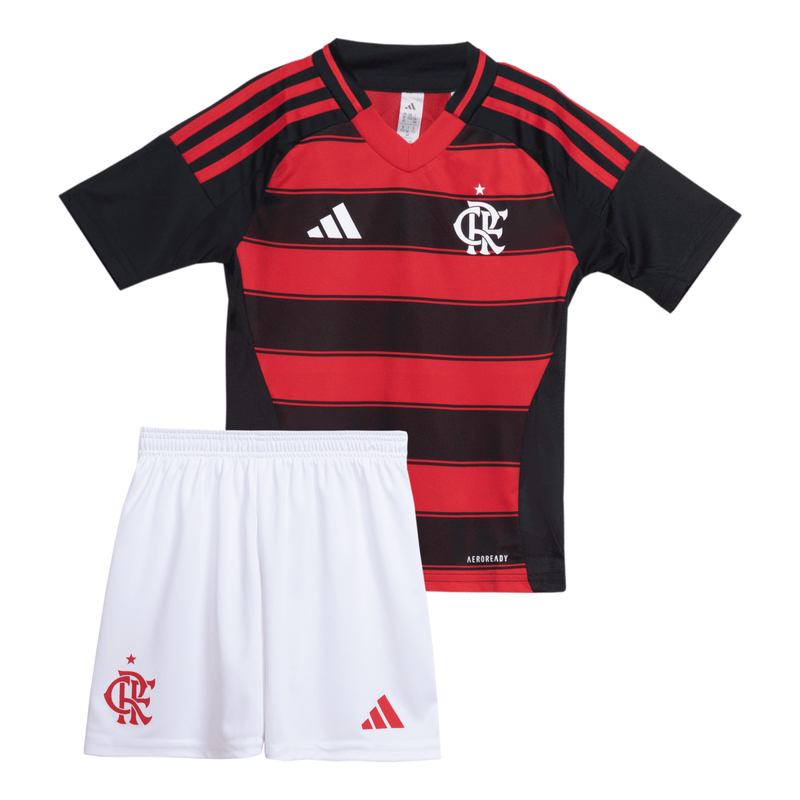 Mini Kit Flamengo Jogo 1 Adidas 2025