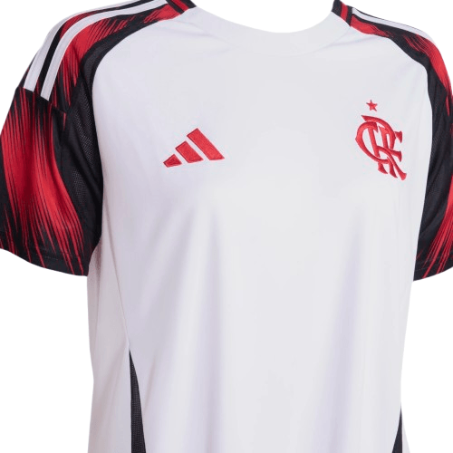 Manto Flamengo Feminina Jogo 2 Adidas 2025