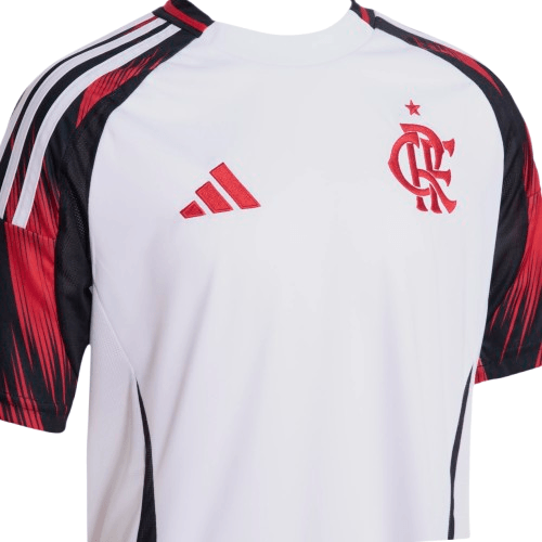 Manto Flamengo Infantil Jogo 2 Adidas 2025
