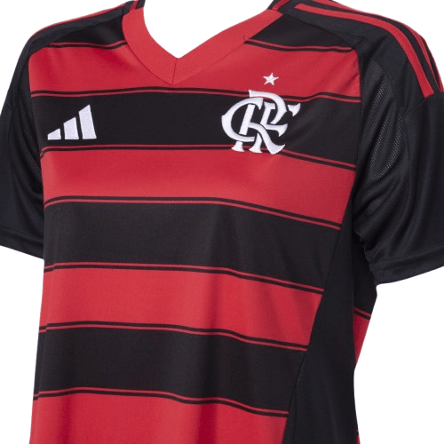Manto Flamengo Feminina Jogo 1 Adidas 2025