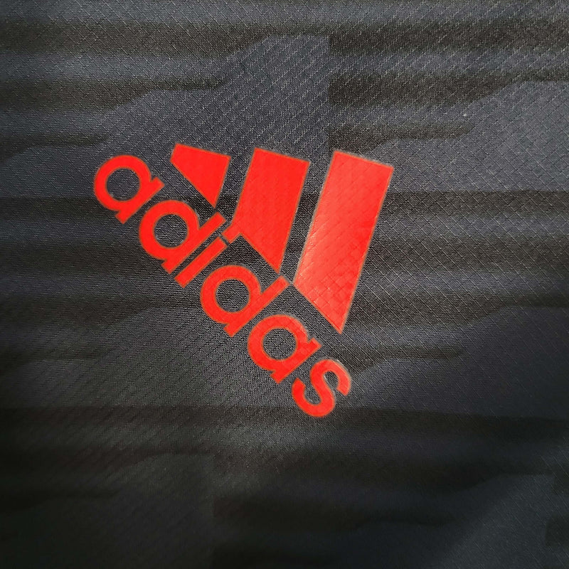 Jaqueta Corta-Vento 2023/24 Preto e Vermelho