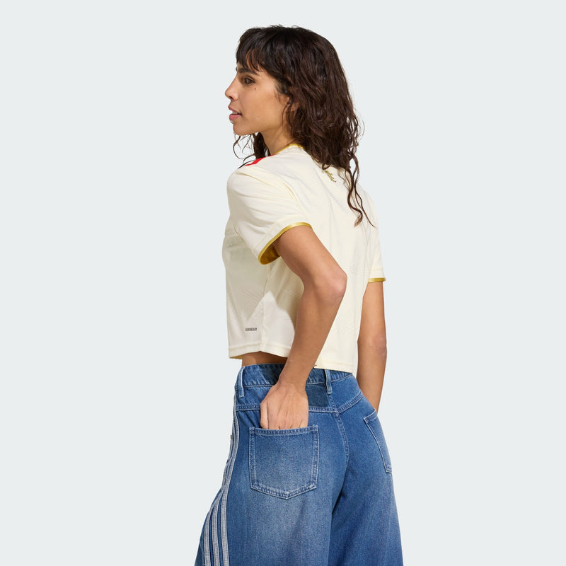 Cropped Flamengo Feminina Jogo 3 Adidas 2025