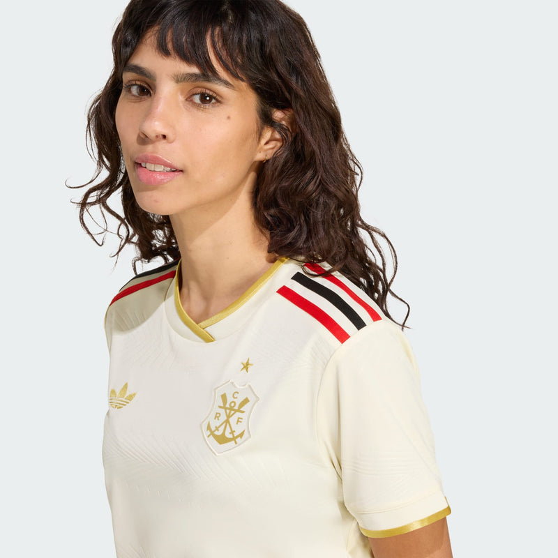 Cropped Flamengo Feminina Jogo 3 Adidas 2025