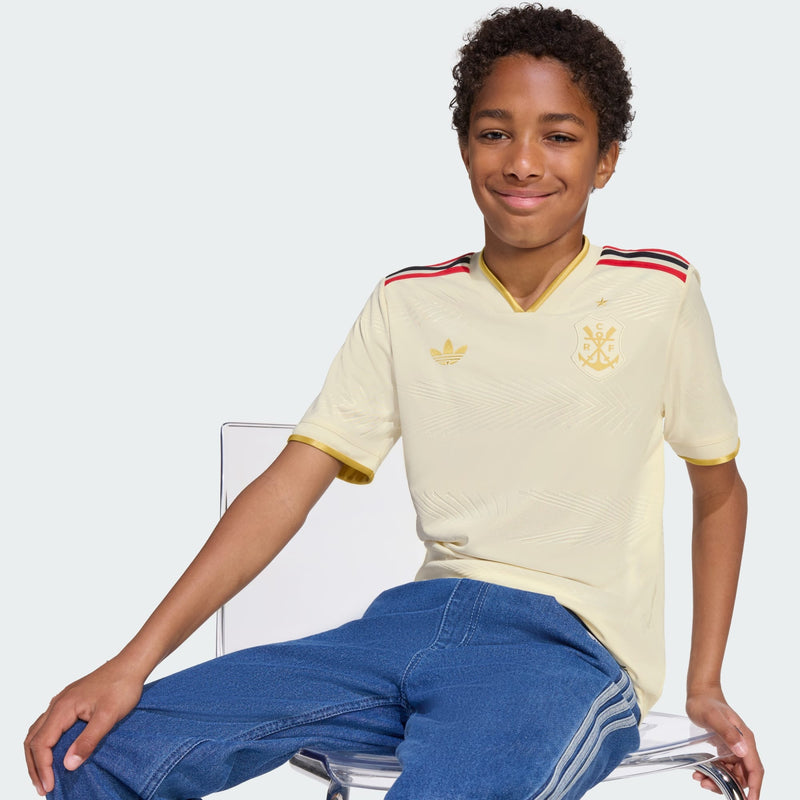 Manto Flamengo Infantil Jogo 3 Adidas 2025