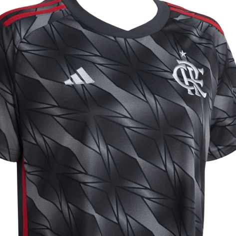 Manto Flamengo Feminina Jogo 3 Adidas 2024