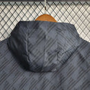 Jaqueta Corta-Vento 2023/24 Preto e Vermelho