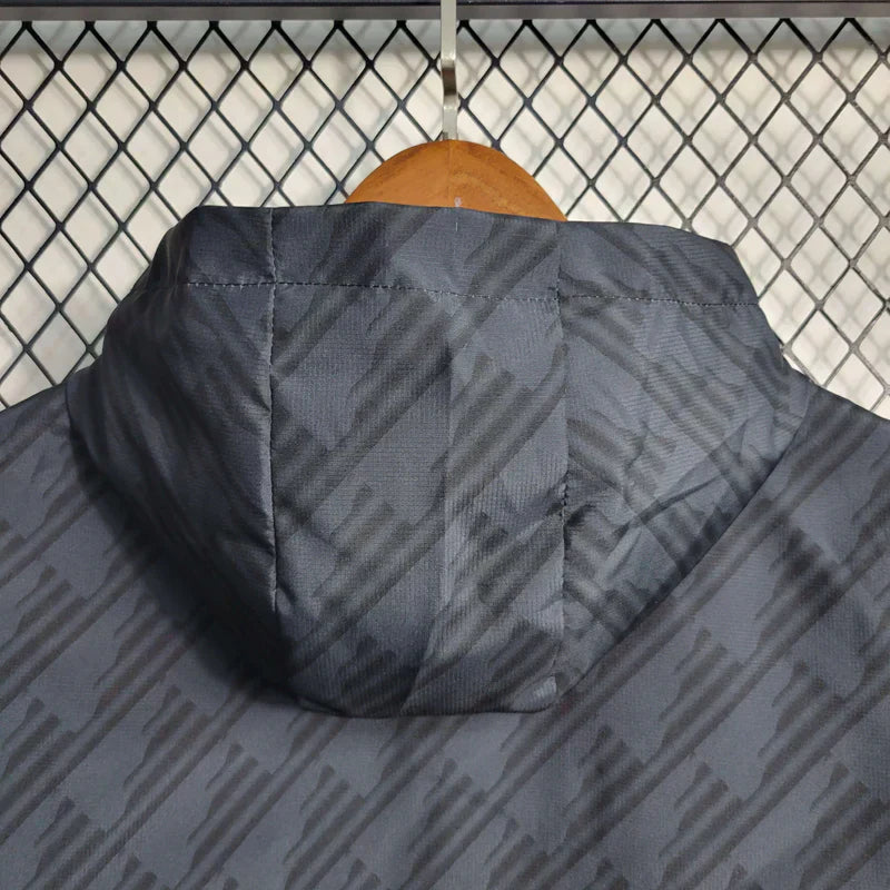 Jaqueta Corta-Vento 2023/24 Preto e Vermelho